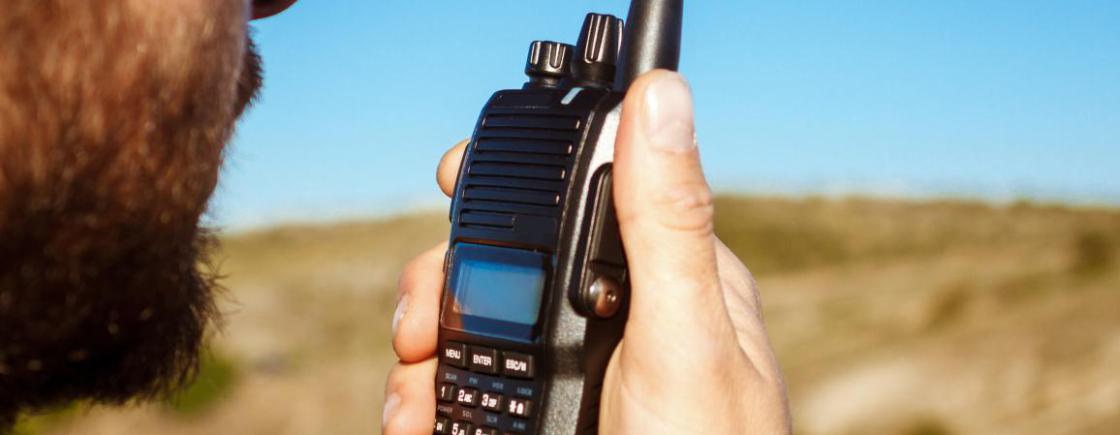 Rádio comunicador para eventos